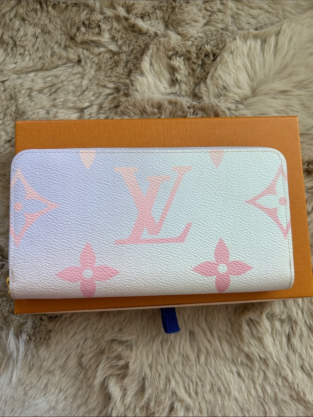 Louis Vuitton Spring in the City Sunrise Pastel Zippy Wallet